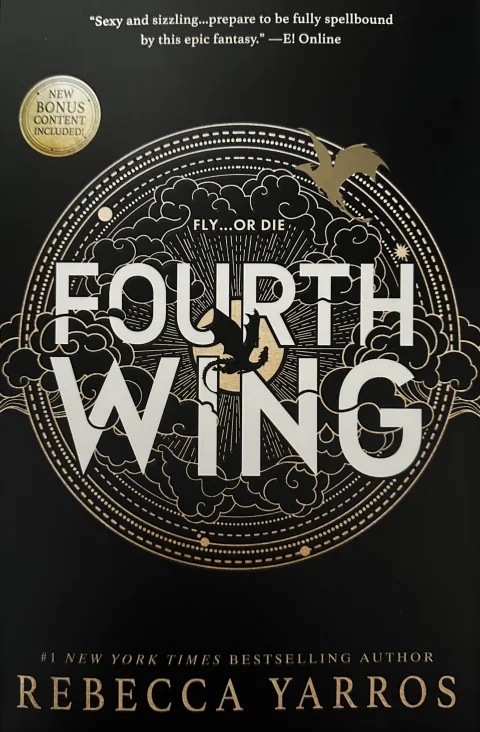 Cover of Fourth Wing by Rebecca Yarros